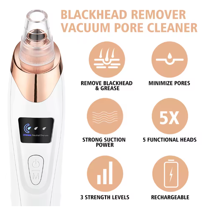 Electric Vacuum Suction Blackhead Remover