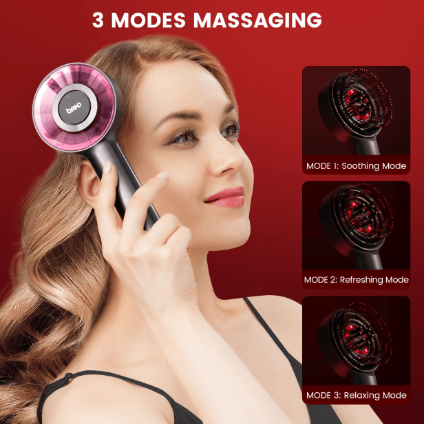 Electric Scalp Vibration Massage Comb