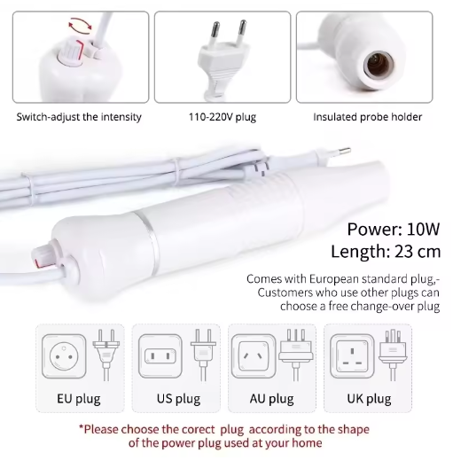 High frequency wand machine